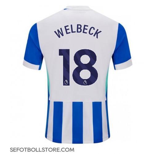 Brighton Danny Welbeck #18 Replika Hemmatröja 2025-26 Kortärmad